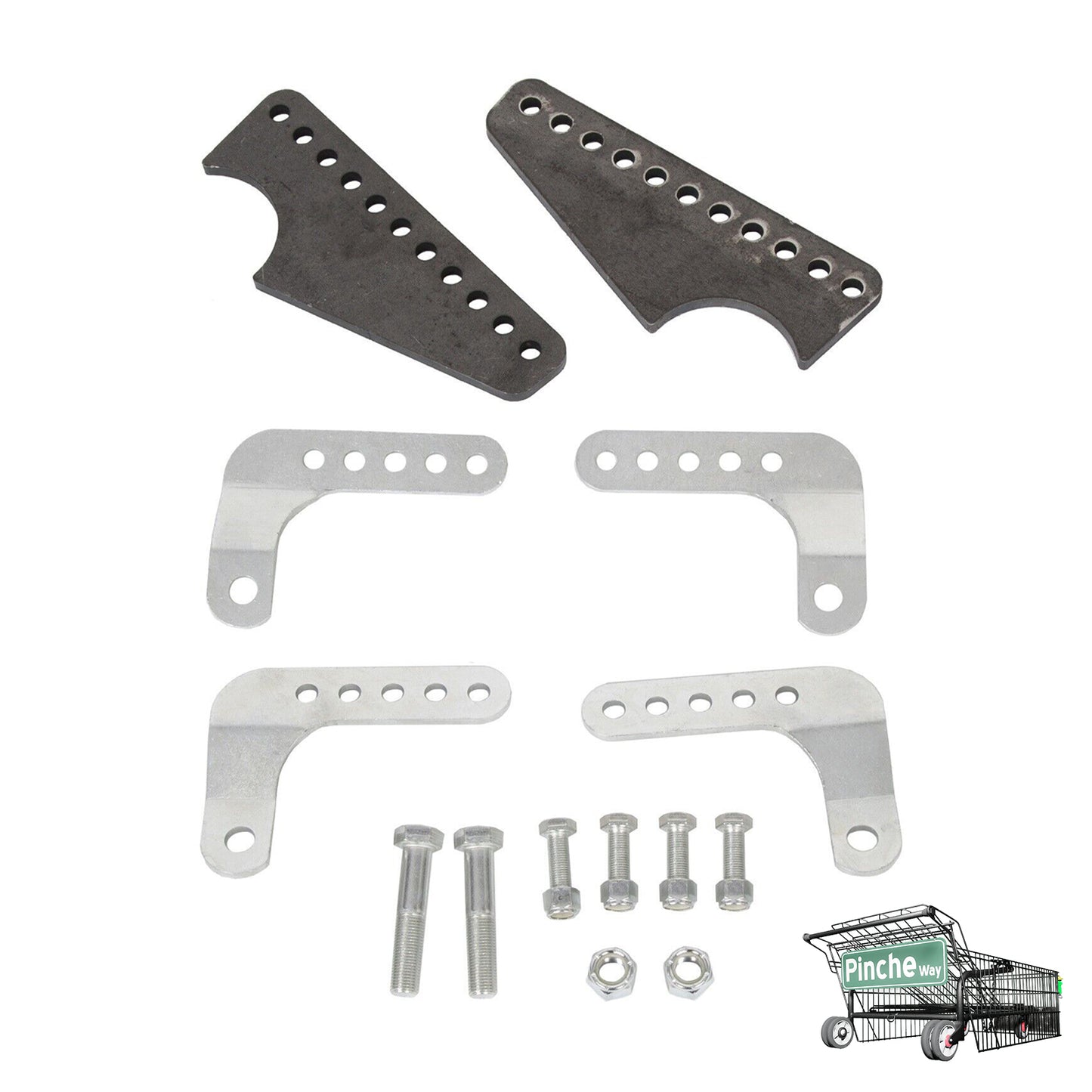 Adjustable Shock / Coil Over Weld On Relocation Set