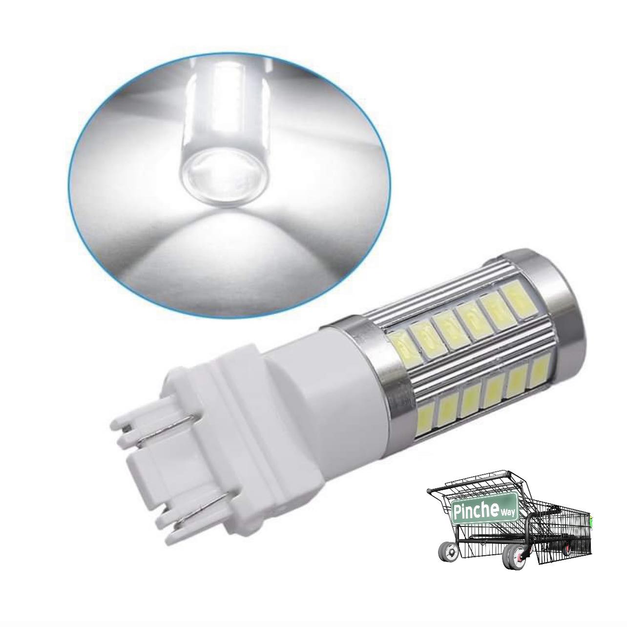 3157 White LED Light Bulb