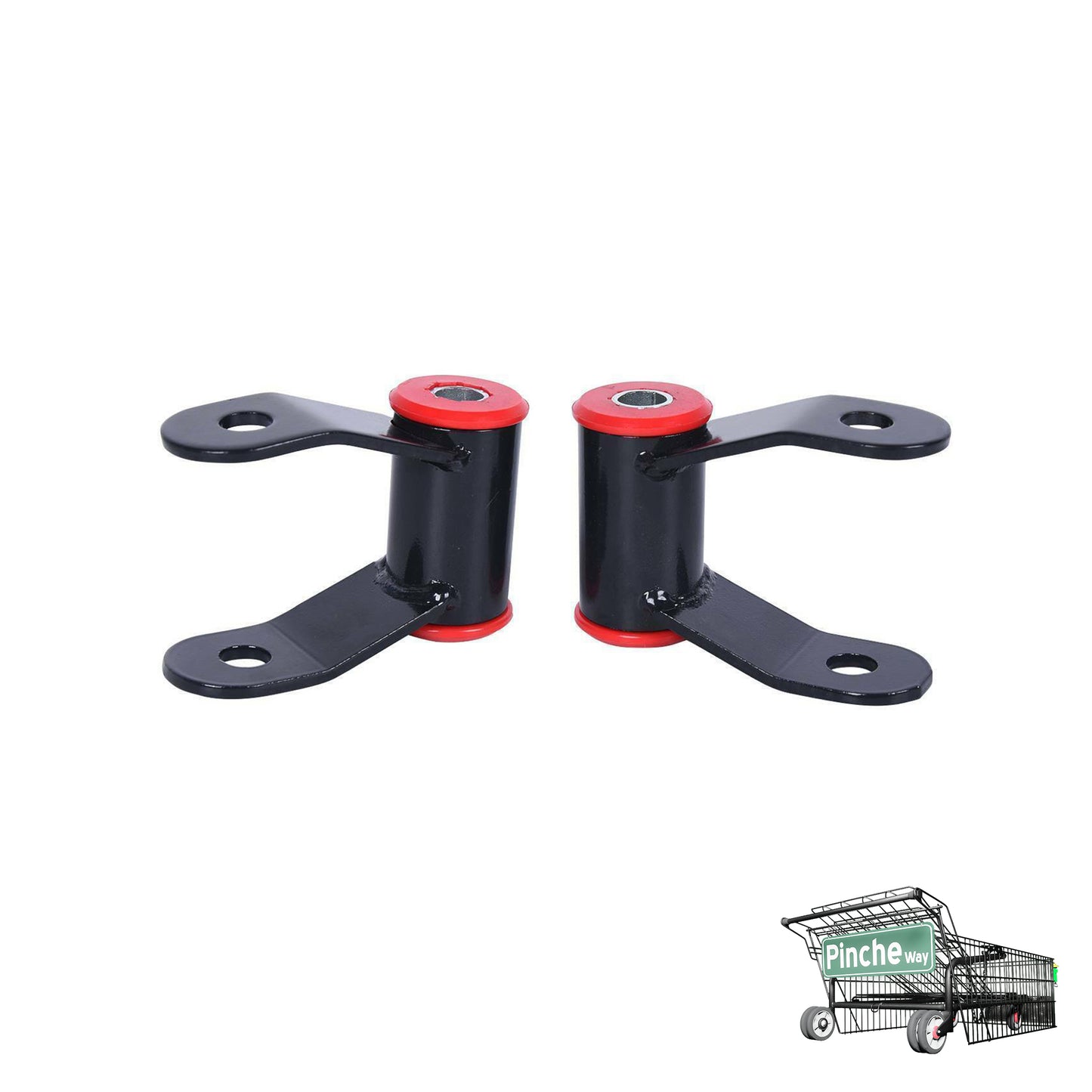 1-Inch Rear Lift Shackles for 1999-2006 Chevy/GMC 1500 Silverado Sierra