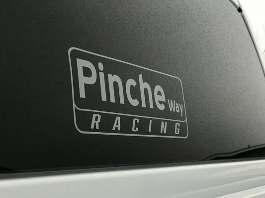 Pinche Way Racing Decal(Open Bottom)